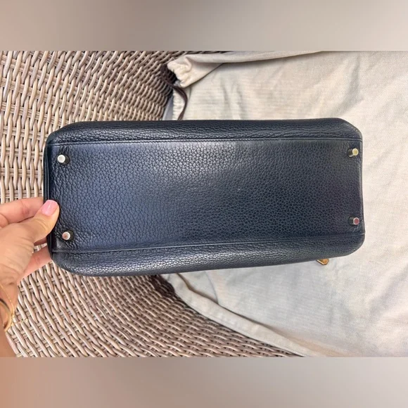 Authentic HERMES KELLY 35 taurillon black leather gold hardware - Picture 5 of 16